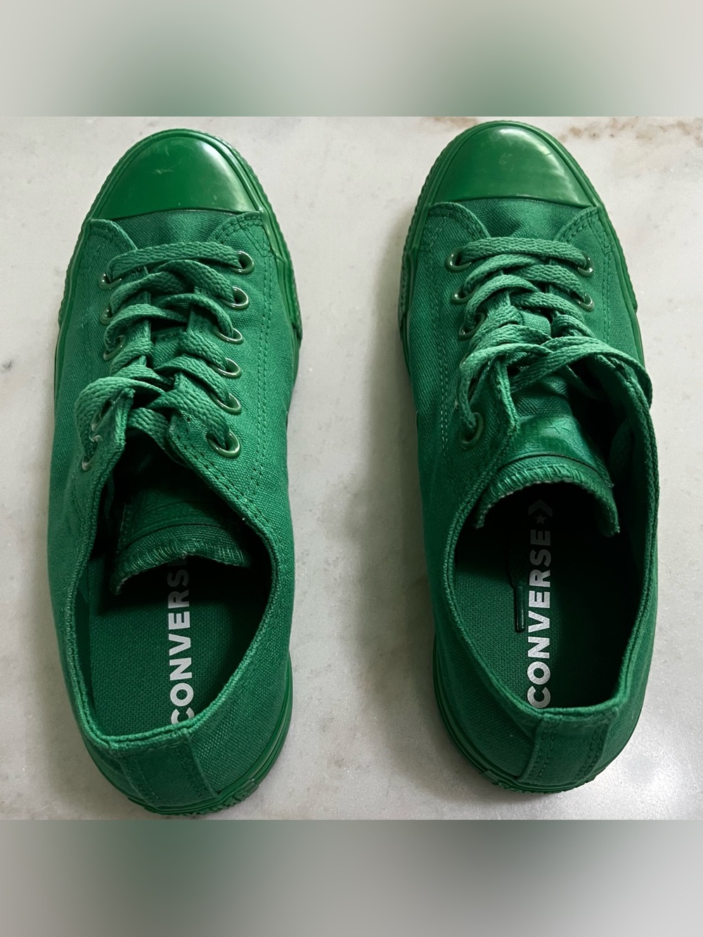 Converse Chuck Taylor Madison Sneakers Unisex Size Men 6.5 Women 8.5 Green EUC - Picture 4 of 7